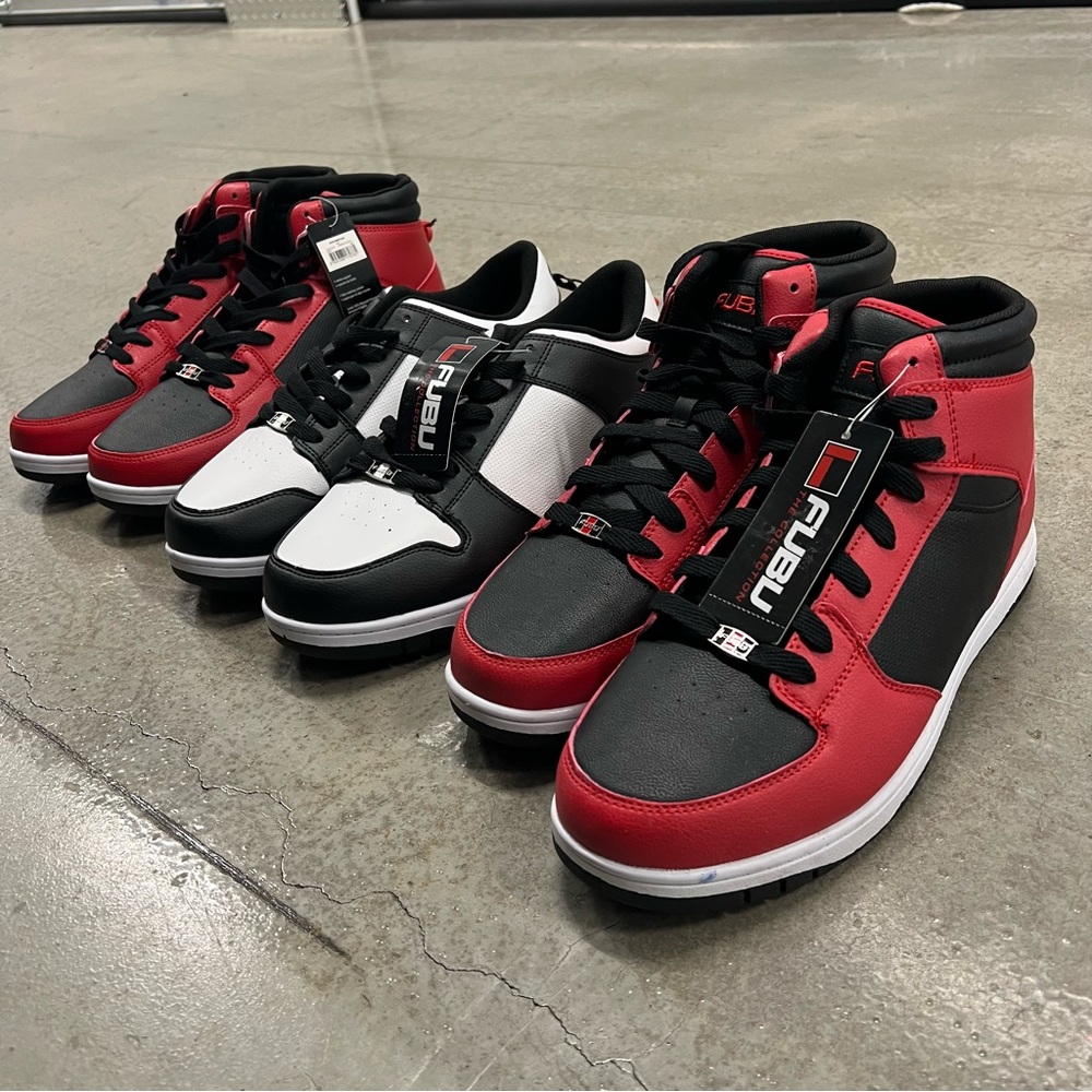 FUBU Men’s Sneakers Lot of 3 Brand New With Tags